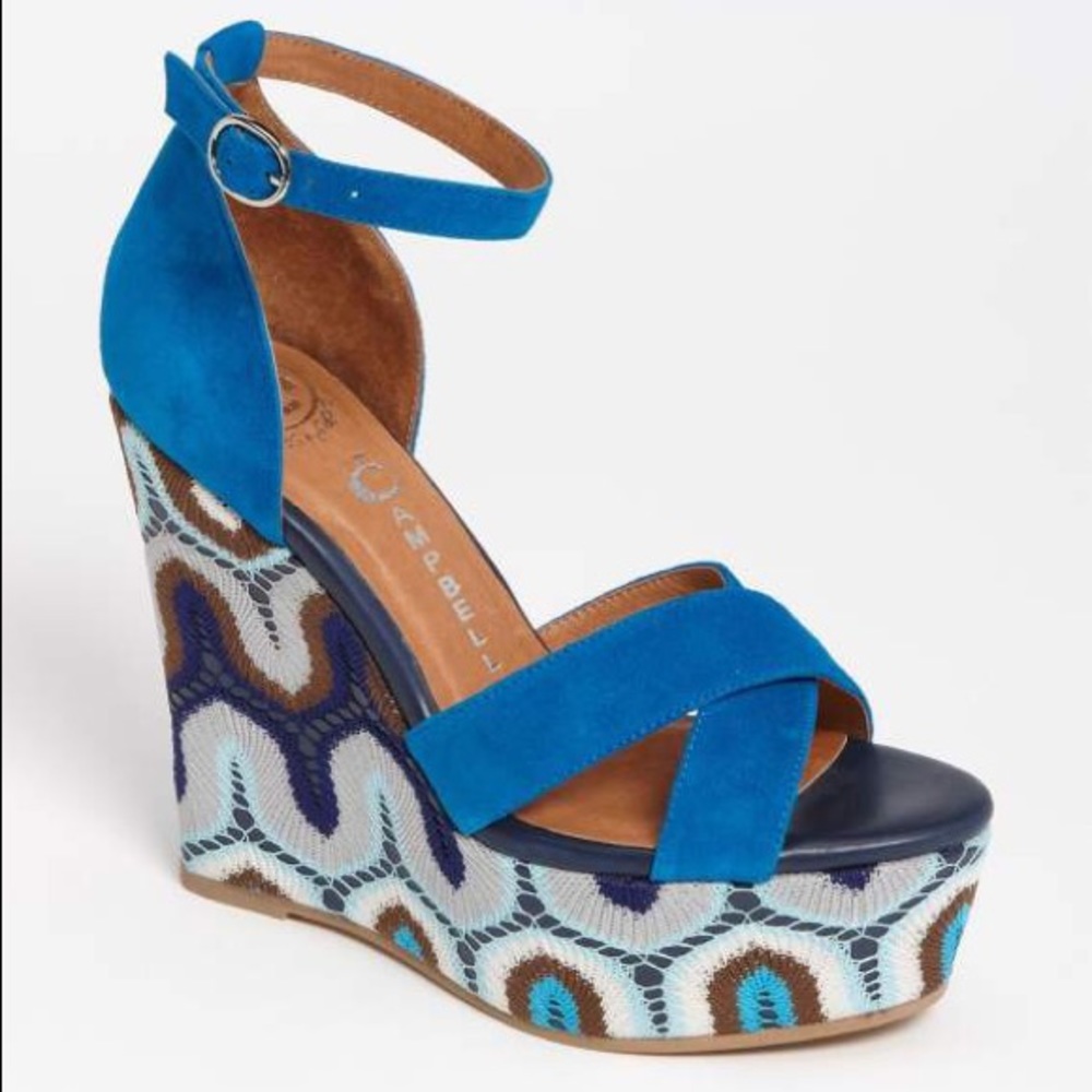 Jeffrey Campbell “Bradshaw 2” Wedge Sandal